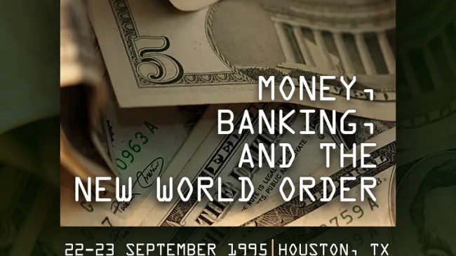 Money Banking and the New World Order